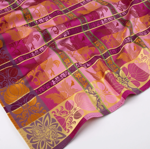 Mimmi Silkeskjerf rosa & gul