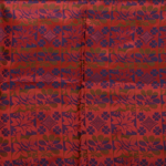 Kløvereng silkeskjerf rød & lilla