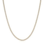 Ania Haie gold classic tennis necklace