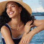 Ania Haie gold classic tennis necklace