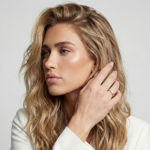 Sif Jakobs forgylt sølv ring Sardinien med Cubic Zirconia