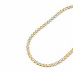 Gull 585 armbånd med Cubic Zirconia 19cm