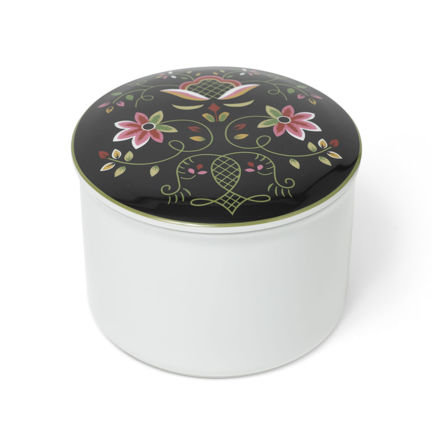 Telerosa Lundeby sort stort smykkeskrin