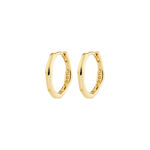 NOVA Øreringer i gullbelagt