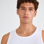 NOVA halskjede gullbelagt