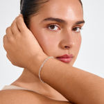 NOVA armbånd sølvbelagt