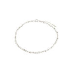 NOVA ankelkjede sølvbelagt