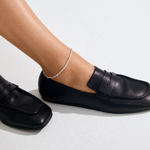 NOVA ankelkjede sølvbelagt