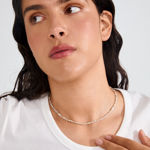 NOVA halskjede sølvbelagt