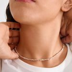 NOVA halskjede sølvbelagt