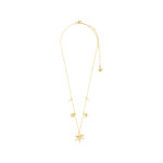 PRISM halskjede gullbelagt