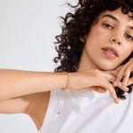 PRISM armbånd gullbelagt