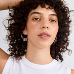 TOVIN Øredobber sølvbelagt