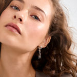 MORIN Øredobber sølvbelagt