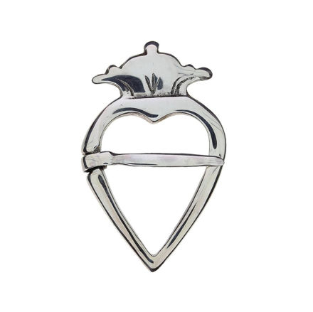 Espeland Vestfold hjertesprette oksidert sølv