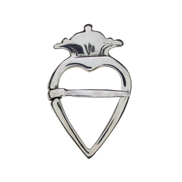 Espeland Vestfold hjertesprette oksidert sølv