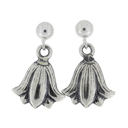 Espeland Vestfold ørepynt oksidert sølv