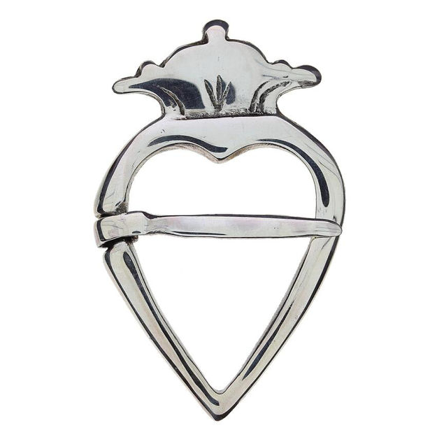 Espeland Vestfold hjertesprette oksidert sølv