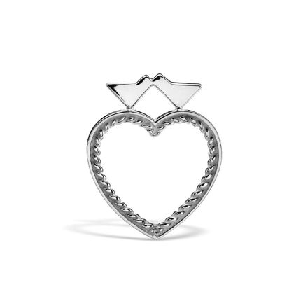 Espeland Rogaland hjertesølje hvitt sølv