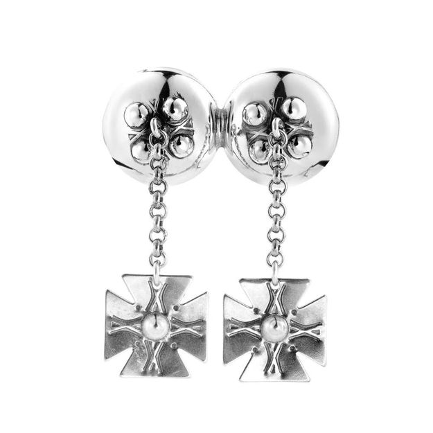 Espeland Rogaland halssølje oksidert sølv