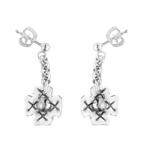 Espeland Rogaland ørepynt oksidert sølv