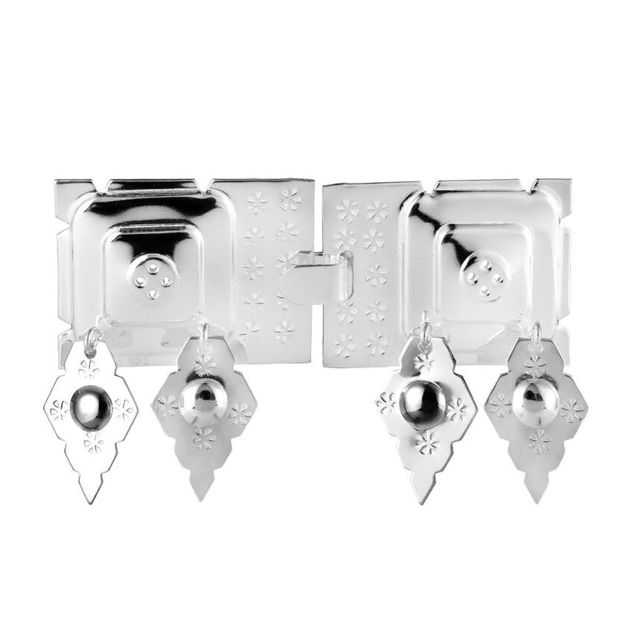 Espeland Rogaland beltespenne m/skaut hvitt sølv