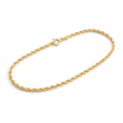 Gull armbånd 2,1mm hul Cordel 20cm