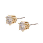 Callie small crystal pin ear g/clear