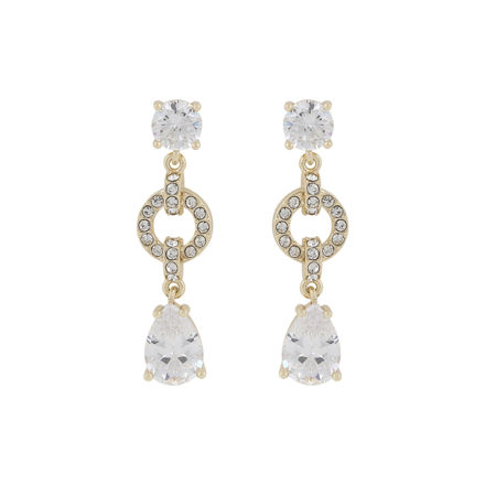 Callie crystal ear g/clear