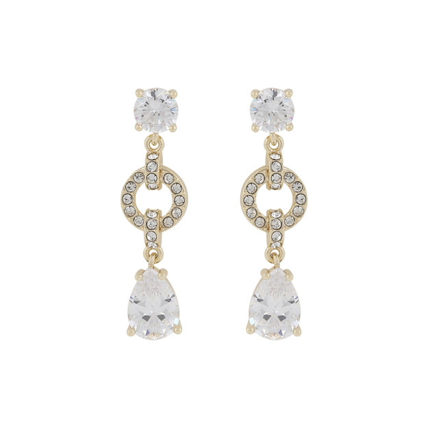 Callie crystal ear g/clear