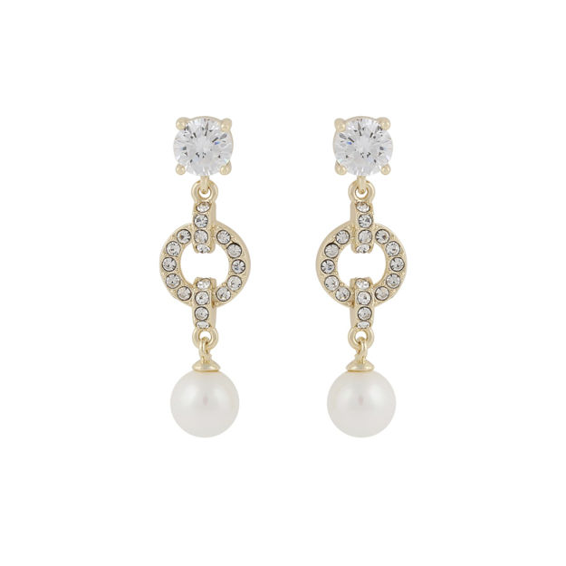 Callie pearl ear g/white