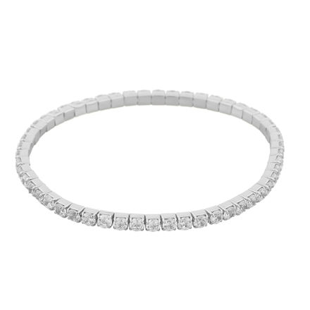 Callie elastic crystal brace s/clear -