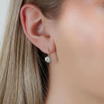 Callie hook crystal ear s/clear