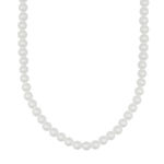 Jackie pearl neck 40 s/white