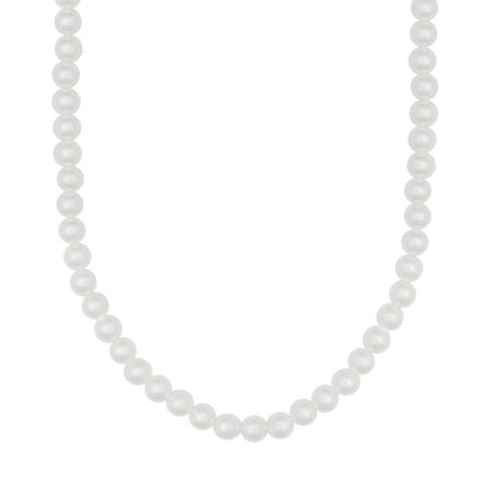 Jackie pearl neck 40 s/white