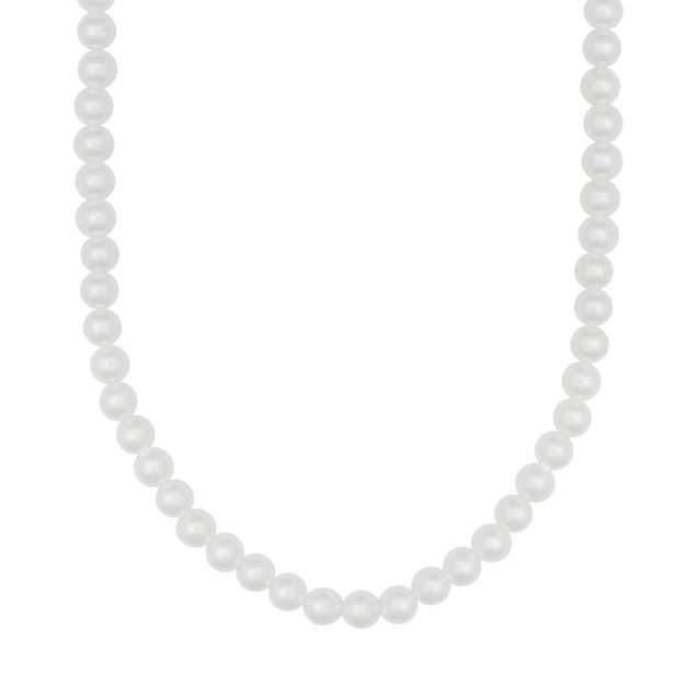 Jackie pearl neck 40 s/white