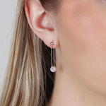 Karan loop ear g/white