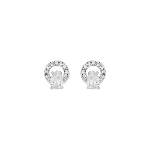 Callie crystal circle ear s/clear