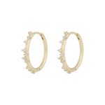 Lorrie crystal ear g/clear