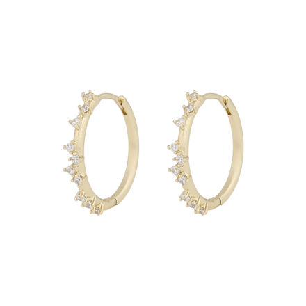 Lorrie crystal ear g/clear