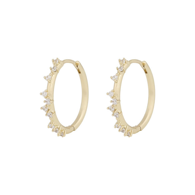 Lorrie crystal ear g/clear