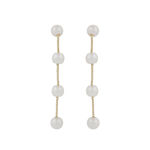 Karan chain ear g/white