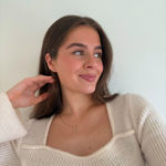 Gull anheng blomst med zircon 11mm