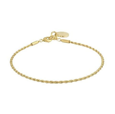Steel small exibit anklet plain g - Onesize