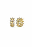 Minna small crystal ring ear 12mm g/clear