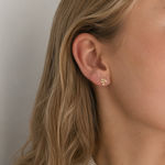 Minna crystal ear g/clear