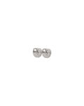 Union Nine hammered ring ear 12mm plain s