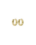 Union chunky hammered ear 15mm plain g