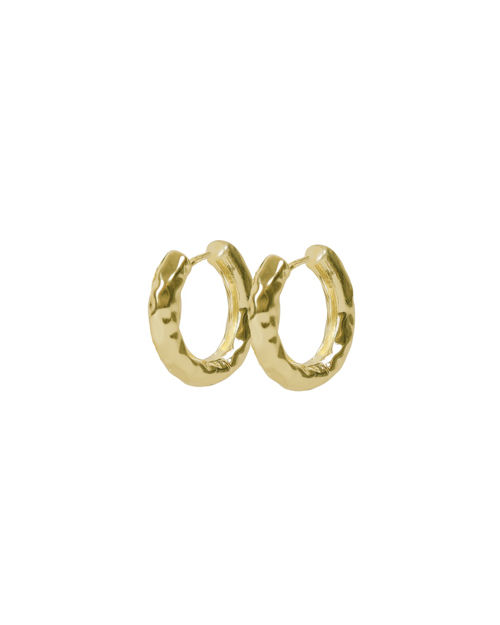 Union chunky hammered ear 20mm plain g