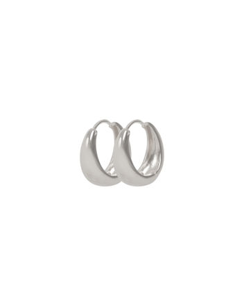 Union Honey drop ring ear 20mm plain s